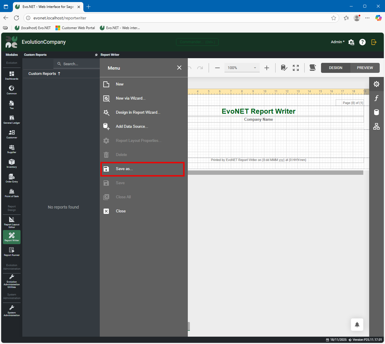 Stock Item Listing Report (07)